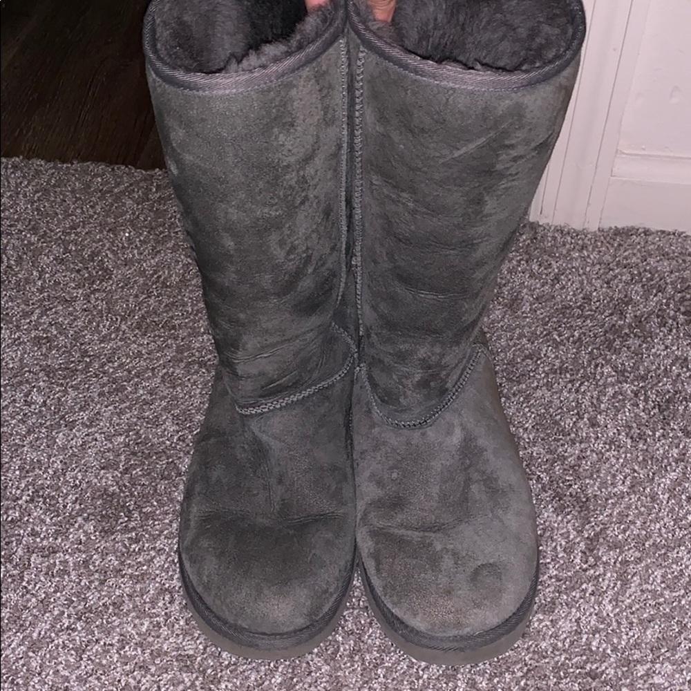 Grey UGG boots